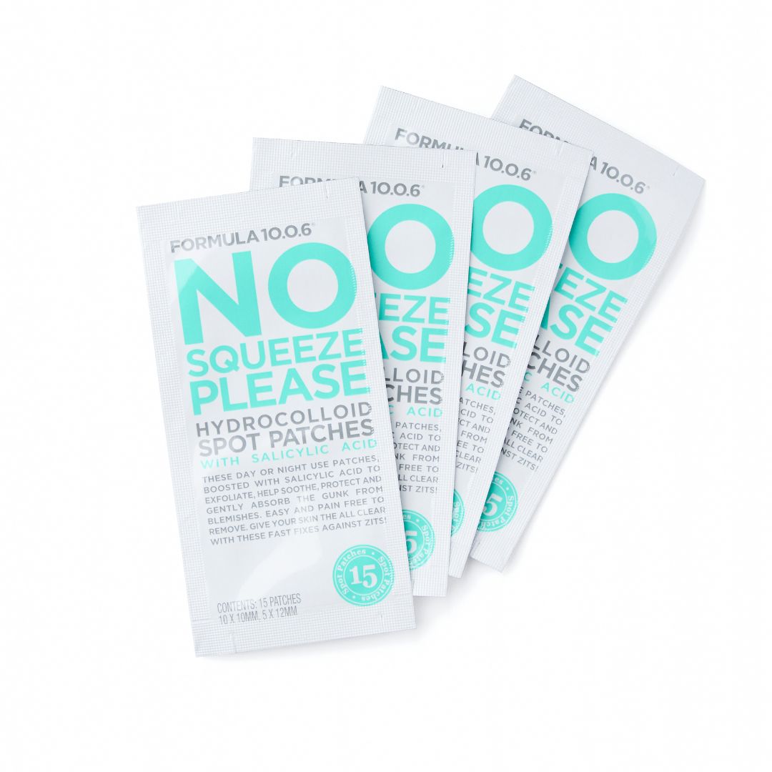 No Squeeze Please Hydrocolloid Spot Patches 60pk