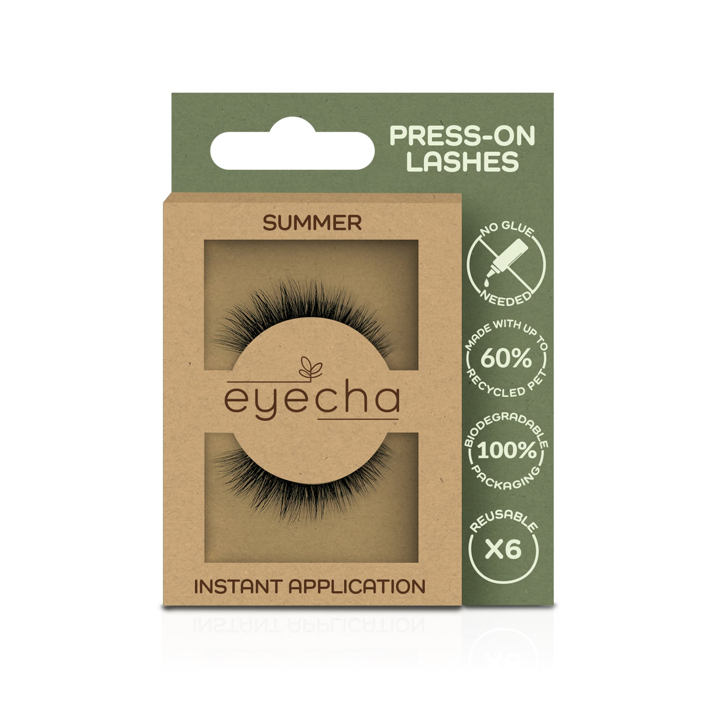 SUMMER Press On Natural Lashes