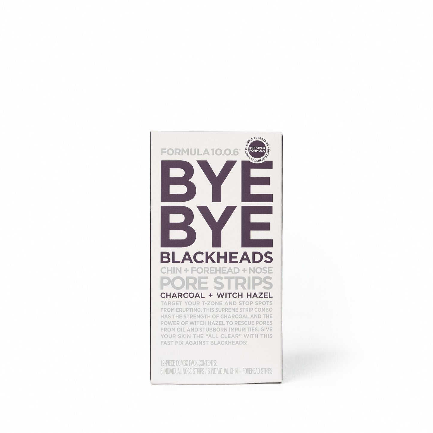 Bye Bye Blackheads Chin, Forehead and Nose Pore Strips