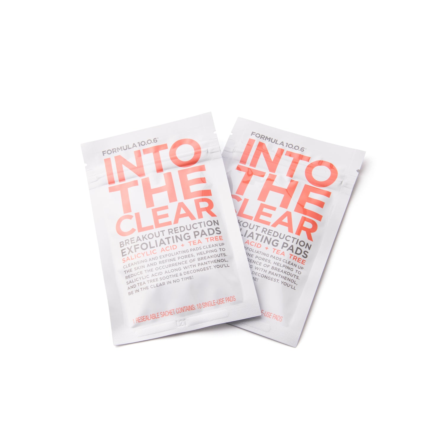 Into The Clear Exfoliating Breakout Treatment Pads 10 pk