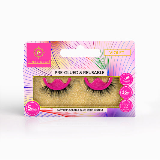 Violet Pre Glued Lashes
